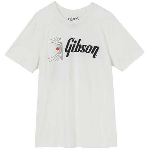 Gibson Soundwave Tee White Medium