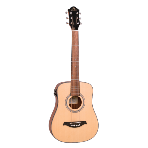 GILMAN GBY10E Mini Dreadnought Traveller electric/acoustic guitar