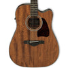 Ibanez AW54CE Artwood Acoustic Guitar w/ Cutaway & Pickup (Open Pore Natural)