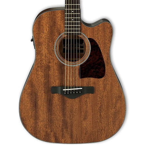 Ibanez AW54CE Artwood Acoustic Guitar w/ Cutaway & Pickup (Open Pore Natural)