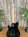 Sterling by Music Man Axis AX3 Flame Maple in Trans Black