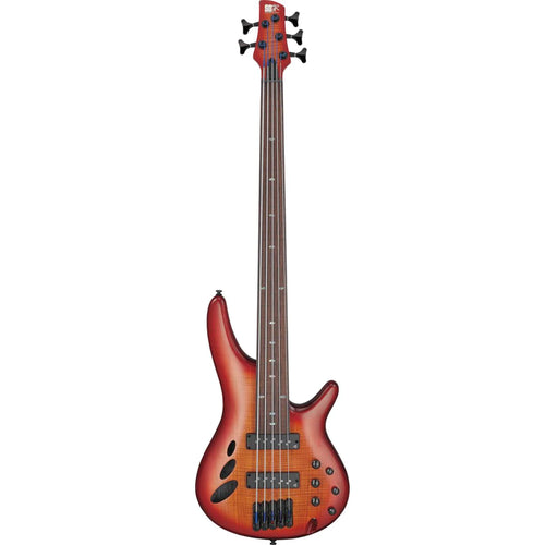 Ibanez SRD905FBTL Bass Guitar 5-String Fretless Brown Topaz Burst Low Gloss