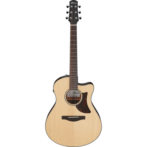 Ibanez AAM300CE Electro Acoustic Guitar Natural High Gloss