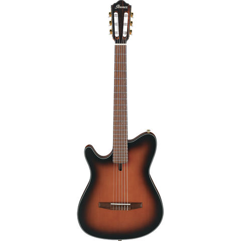 Ibanez FRH10N Brown Sunburst Flat Left Handed Nylon String Guitar