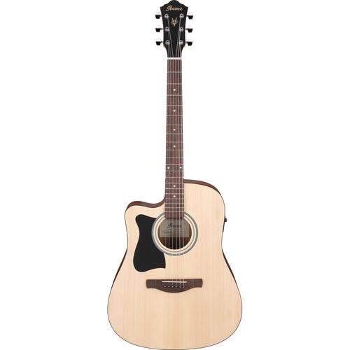 Ibanez V40LCE Open Pore Natural Acoustic Guitar with Pickup