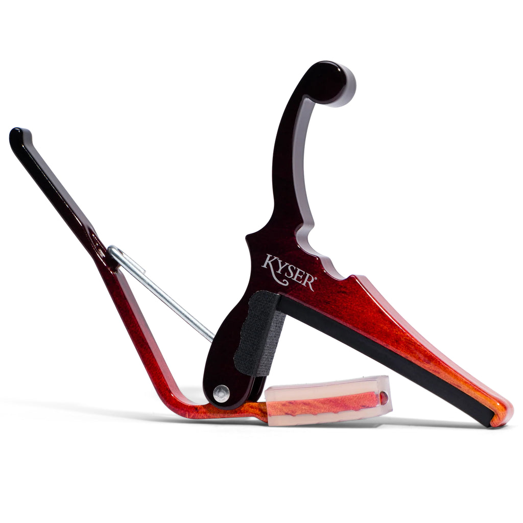 Kyser Capo KG6SNBA QuickChange Acoustic Guitar Capo In Sunburst Finis