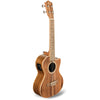 Lanikai Acacia Solid Top Series Tenor AC/EL Ukulele in Natural Satin Finish
