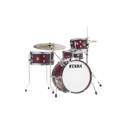 TAMA Club-JAM 4-piece complete kit with 18" bass drum Satin Burgundy Elm