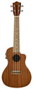 Lanikai Mahogany Series Concert AC/EL Ukulele in Natural Satin Finish