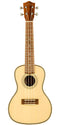 Lanikai Solid Spruce Top Series Concert Ukulele in Natural Satin Finish