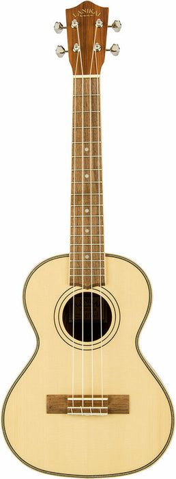 Lanikai Soild Spruce Top Series Tenor Ukulele in Natural Satin Finish