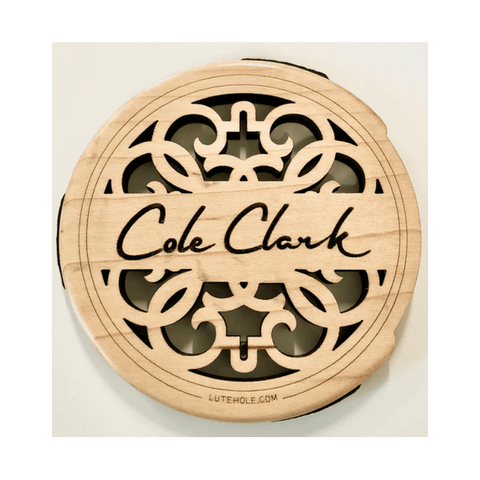 Cole Clark Fat Lady Lute Hole Sound Hole Cover Maple