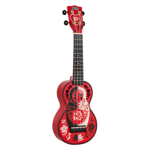 Mahalo MA1RD Soprano ukulele In "RUSSIAN DOLL"