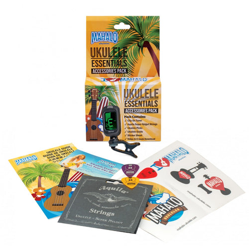 Mahalo MZK1 - Ukulele Essentials Accessories Pack