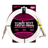 Ernie Ball Classic Instrument Cable Straight/Angle 15FT in White
