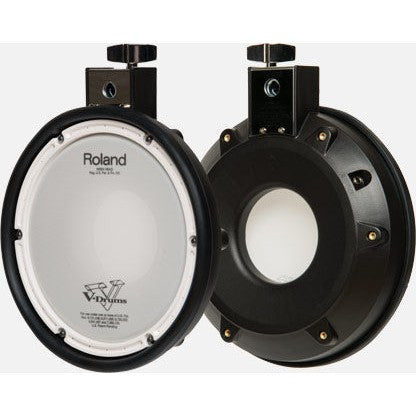 10-inch V-Pad featuring separate head and rim triggering.