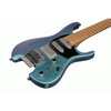 Ibanez Q547 BMM Premium 7 String Electric Guitar w/ Bag in Blue Chameleon Metallic Matte