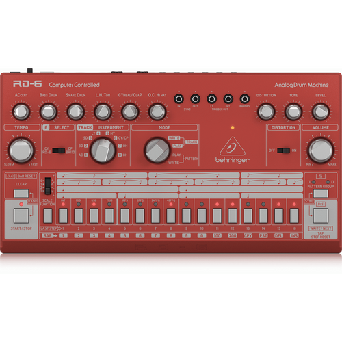 Behringer RD6 RD Analog Drum Machine