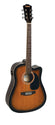 REDDING RED50CETS Acoustic Electric Guitar In Sunburst