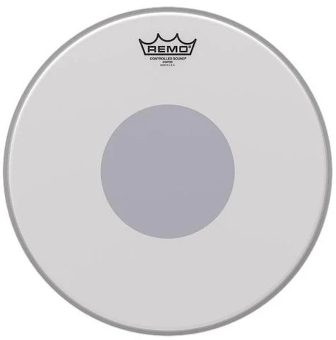 Remo Controlled Sound Coated Bottom Black Dot 13”