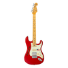Semi-hollow, Vintage style electric guitar. Rosso Corsa red.