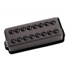 Seymour Duncan Invader Passive Mount Humbucker 8 String Bridge Black Cover