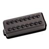 Seymour Duncan Invader Passive Mount Humbucker 8 String Neck Black Cover