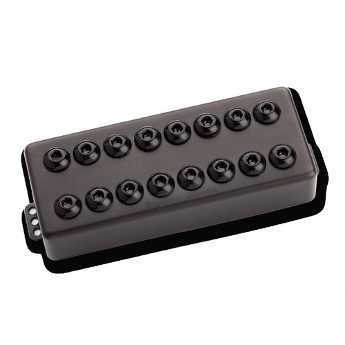 Seymour Duncan Invader Passive Mount Humbucker 8 String Neck Black Cover