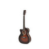 Sigma OMTC 1STE SB Left Handed Acoustic Electric Guitar in Sunburst