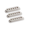 Stratocaster Pickup Covers Parchment Colour without Seymour Duncan logo