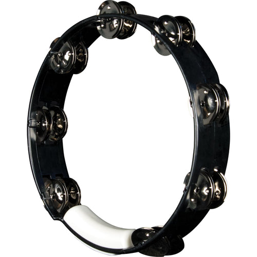 Rhythm Tech True Colours Tambourine 10" in Black
