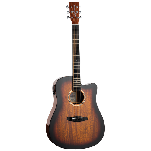 Tanglewood TDBTDCESBG Discovery Dreadnought Acoustic/Electric Guitar in  Sunburst Gloss