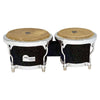 Toca Custom Deluxe Series 7 & 8-1/2" Wooden Bongos in Black Sparkle Finish