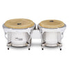 Toca Custom Deluxe Series 7 & 8-1/2" Fiberglass Bongos in Silver Sparkle Finish