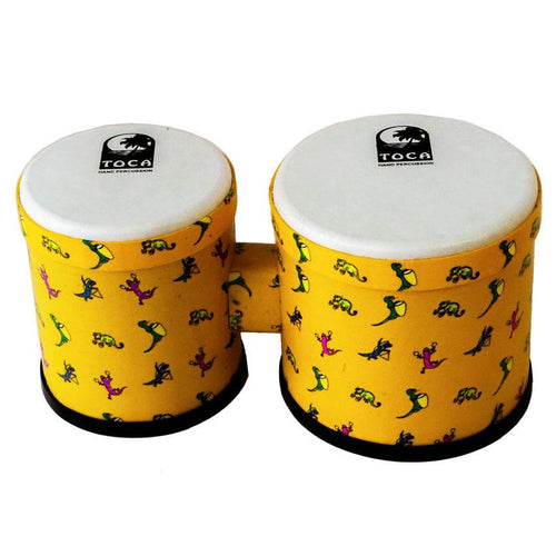 Toca 5 & 6" Freestyle Series Synthetic Bongos in Lizard Pattern