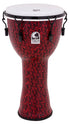Toca Freestyle 2 Series Mech Tuned Djembe 10" in Red Mask
