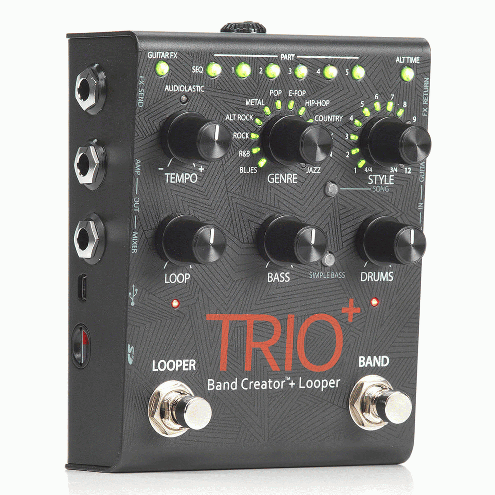 DIGITECH TRIO PLUS BAND CREATOR PEDAL W/ LOOPER
