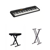 Casio CTS100BK Keyboard with Stand and Seat Beginner Package