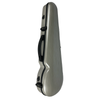 VIVO Shaped Viola Case Brushed Silver 15.5" -Â 16"Â 