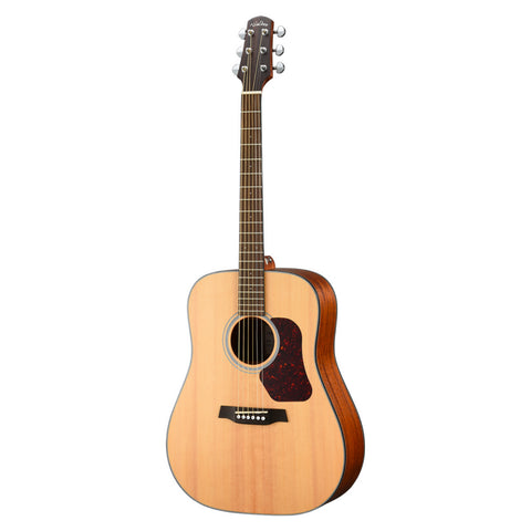Dreadnought Solid Spruce Top | Mahogany Back sid