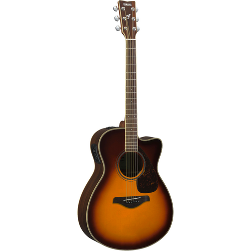 Yamaha FSX830C Acoustic Electric in Brown Sunburst