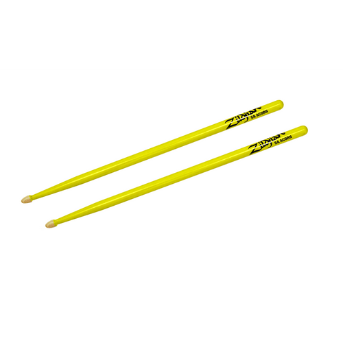 Zildjian 5A Acorn Neon Yellow Drumsticks