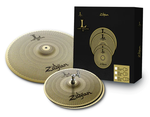 Zildjian L80 Low Volume 13/18" Cymbal Set