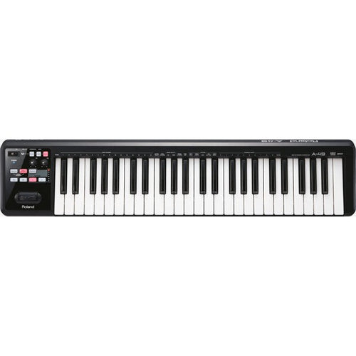 Compact and lightweight 49-key USB MIDI controller with SuperNATURAL mode.