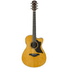 Yamaha AC5R All-Solid Concert Acoustic/Electric Guitar w/Case Vintage Natural