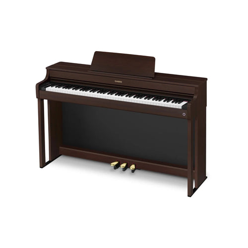 Casio Celviano AP300 Digital Piano in Brown AP-300BN with Piano Bench