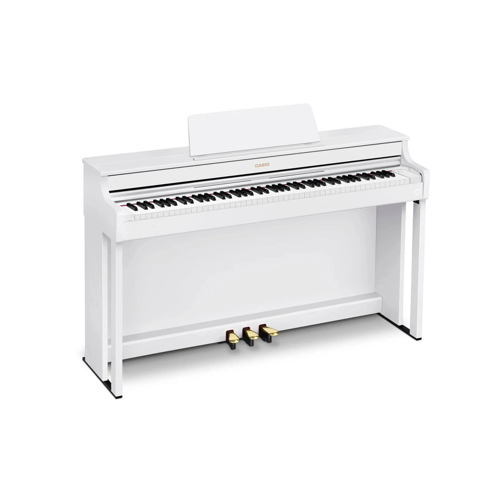 Casio Celviano AP300 Digital Piano in White AP-300WE with Piano Bench