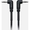 MIDI cable with right-angle 3.5mm TRS connectors, 1 ft./30 cm length. Also available in 2 ft./60 cm (BCC-2-3535) length.