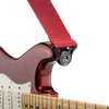 D'Addario Auto Lock Guitar Strap Red