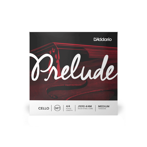 D'Addario Prelude Cello Strings Set 4/4 Medium Tension